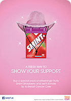 Perfetti Van Melle supports Uk based Charity Breast Cancer Care Image