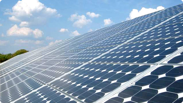 Image showing solar panels. Helping the environment